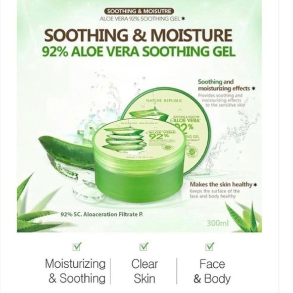 NEW Nature Republic Aloe Vera Gel - Picture 7 of 10